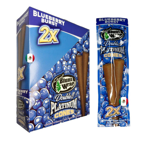 Blunt Wrap Conos 2X Blueberry