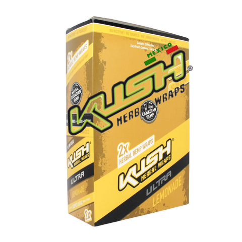 Ultra Kush Herbal Wraps 2X Lemonade