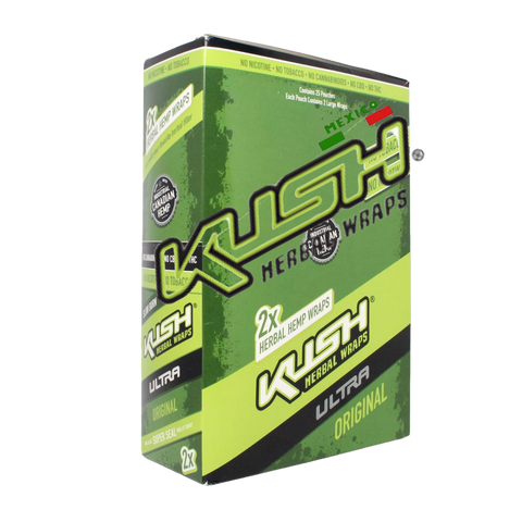 Ultra Kush Herbal Wraps 2X Original/Natural